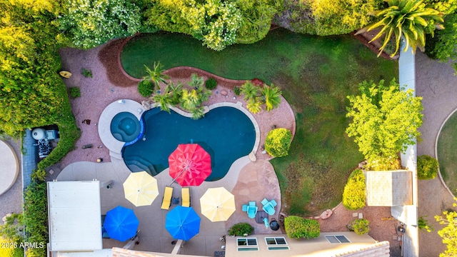2058 E Marlene Dr, Gilbert, AZ 85296 - bird's eye view