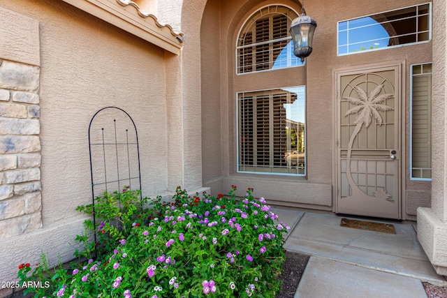 2058 E Marlene Dr, Gilbert, AZ 85296 - entrance to property featuring stucco siding
