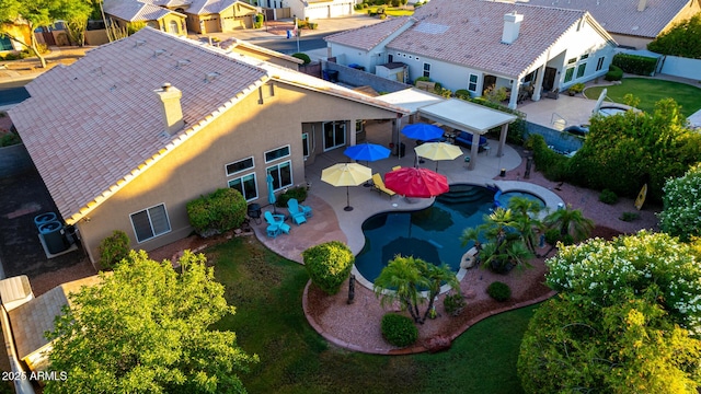 2058 E Marlene Dr, Gilbert, AZ 85296 - aerial view of residential area