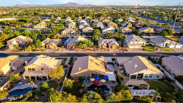 2058 E Marlene Dr, Gilbert, AZ 85296 - aerial view of residential area featuring a mountainous background