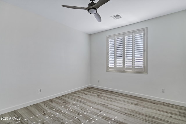 11257 E Reginald Ave, Mesa, AZ 85212 - unfurnished room featuring ceiling fan and wood finished floors