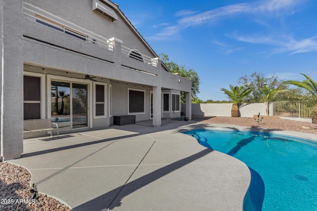 11257 E Reginald Ave, Mesa, AZ 85212 - view of pool with a fenced backyard and a patio area