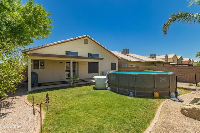 1950 E Kings Ave, Phoenix, AZ 85022 - back of property with a tile roof and stucco siding