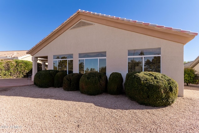 view of rear view of house