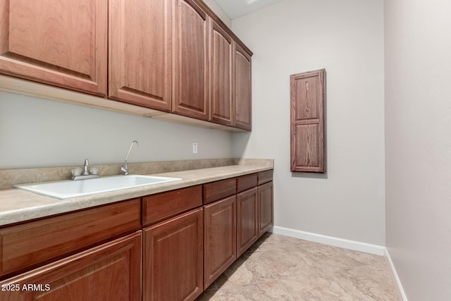 kitchen with sink