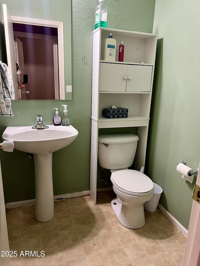 bathroom with toilet