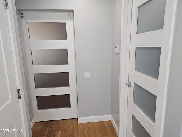 5210 W Jupiter Way N, Chandler, AZ 85226 - doorway with wood finished floors and baseboards