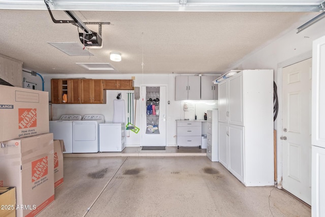 5210 W Jupiter Way N, Chandler, AZ 85226 - garage with independent washer and dryer and a garage door opener