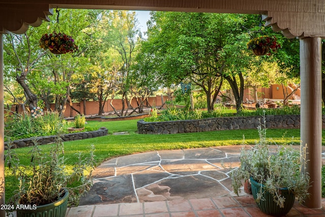 view of patio