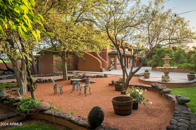 exterior space featuring a patio area