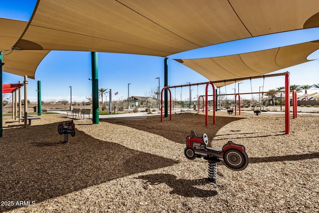 view of community playground