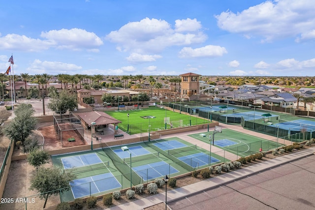 6694 S Banning St, Gilbert, AZ 85298 - birds eye view of property featuring a residential view