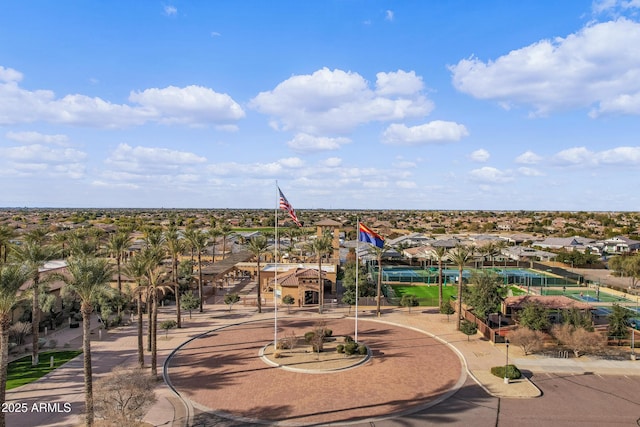 6694 S Banning St, Gilbert, AZ 85298 - drone / aerial view featuring a residential view