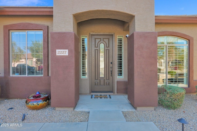 view of entrance to property