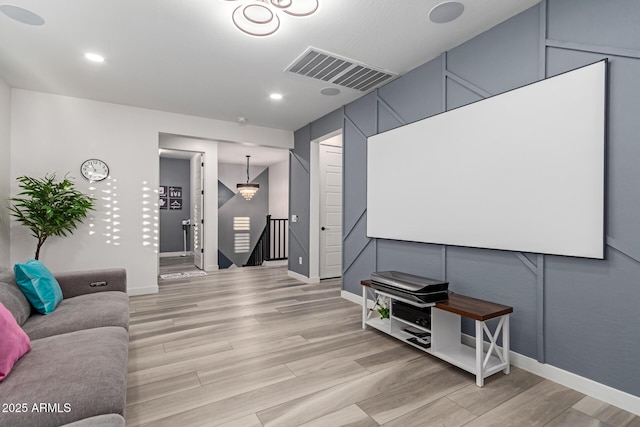 1501 E Rakestraw Ln, Gilbert, AZ 85298 - living area with light wood finished floors and baseboards
