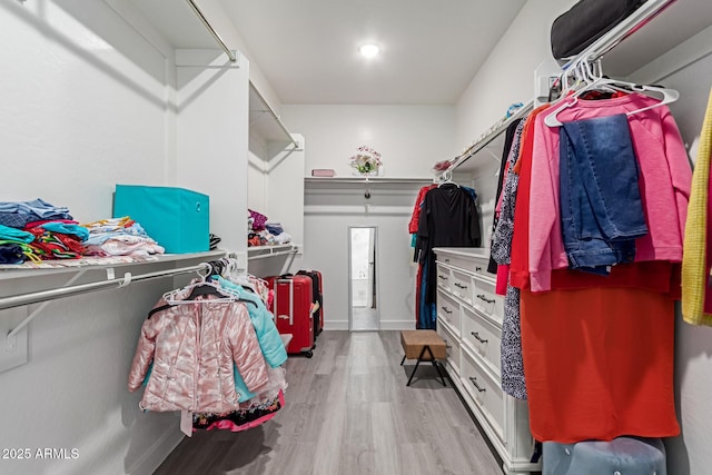 1501 E Rakestraw Ln, Gilbert, AZ 85298 - spacious closet with wood finished floors