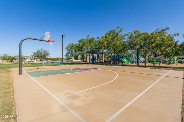 1501 E Rakestraw Ln, Gilbert, AZ 85298 - view of basketball court featuring community basketball court