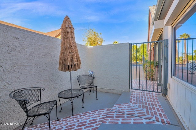 view of patio / terrace