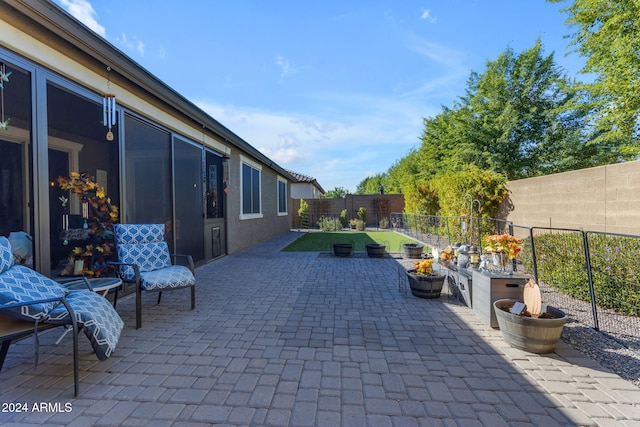 view of patio