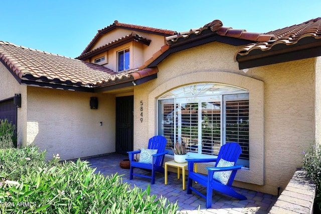 exterior space featuring a patio area