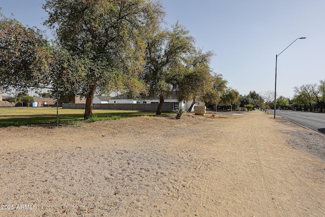 view of road with street lighting