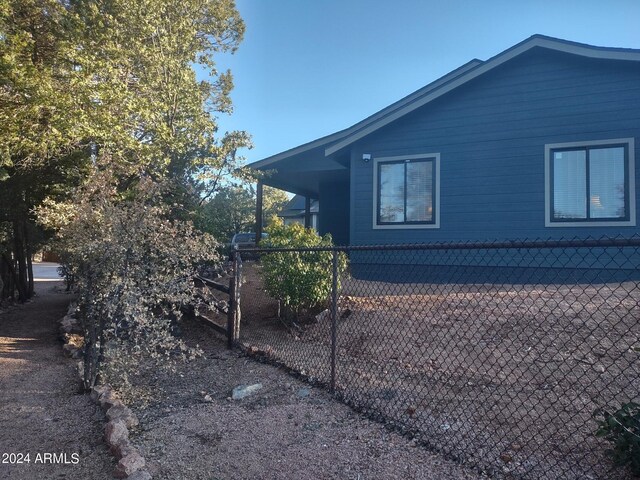 801 W Country Ln, Payson, AZ 85541 - view of side of property with fence