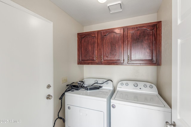 3424 E Harmony Ave, Mesa, AZ 85204 - washroom with cabinet space and separate washer and dryer