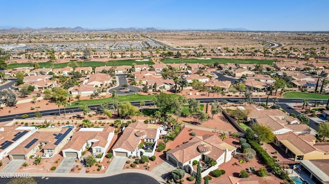 birds eye view of property featuring a residential view