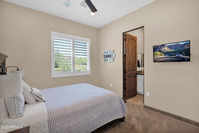 29067 N 71st Ave, Peoria, AZ 85383 - bedroom featuring light colored carpet and a ceiling fan