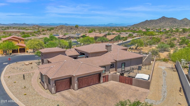 29067 N 71st Ave, Peoria, AZ 85383 - aerial view of residential area featuring mountains