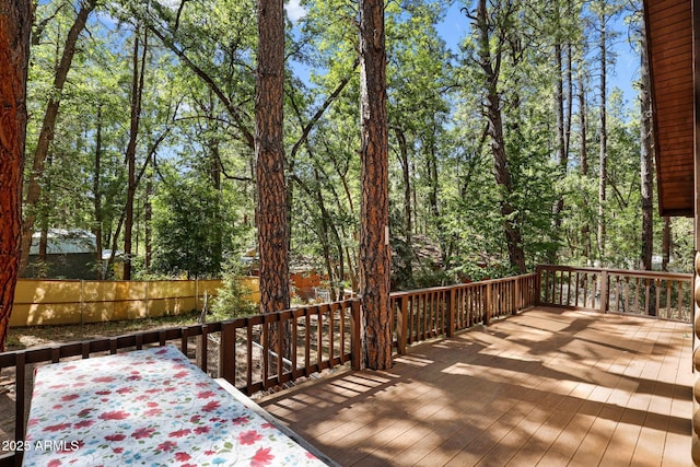 246 E Acorn Ln, Payson, AZ 85541 - view of deck