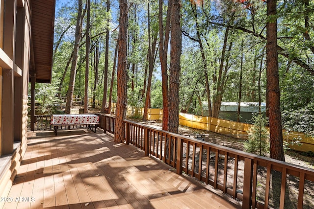 246 E Acorn Ln, Payson, AZ 85541 - view of deck