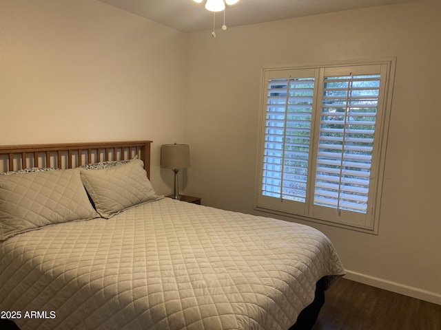 903 W Jacinto Cir, Mesa, AZ 85210 - bedroom featuring wood finished floors and baseboards