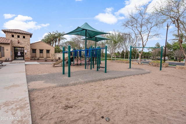 view of community play area