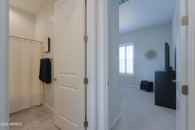 bathroom featuring baseboards