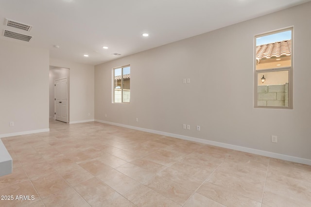 5678 N 205th Ln, Buckeye, AZ 85396 - unfurnished room featuring recessed lighting, light tile patterned floors, and baseboards