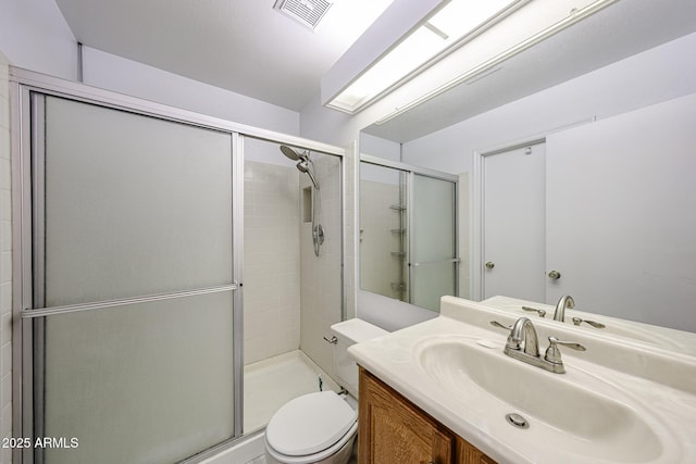 812 E Piute Ave, Phoenix, AZ 85024 - full bath with a stall shower, toilet, and vanity