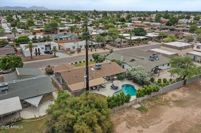 5332 N 81st Pl, Scottsdale, AZ 85250 - aerial perspective of suburban area with a pool