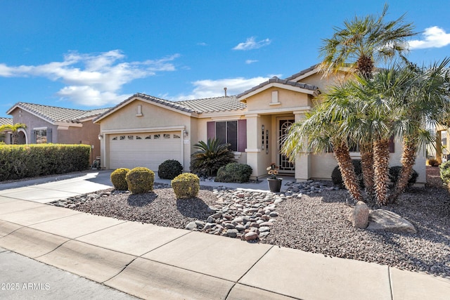 ranch-style house with a garage