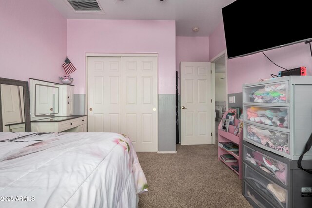 3016 W White Canyon Rd, San Tan Valley, AZ 85144 - bedroom with a closet and carpet flooring