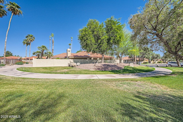 10023 E Sunnyslope Ln, Scottsdale, AZ 85258 - view of yard