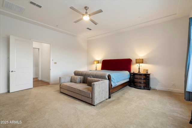 6535 W Gold Mountain Pass, Phoenix, AZ 85083 - bedroom featuring carpet floors, baseboards, and visible vents