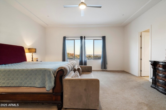 6535 W Gold Mountain Pass, Phoenix, AZ 85083 - carpeted bedroom with ceiling fan