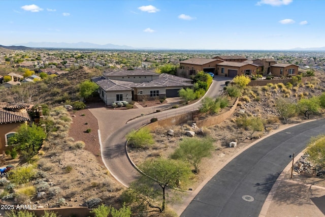 6535 W Gold Mountain Pass, Phoenix, AZ 85083 - bird's eye view featuring a residential view and a mountain view