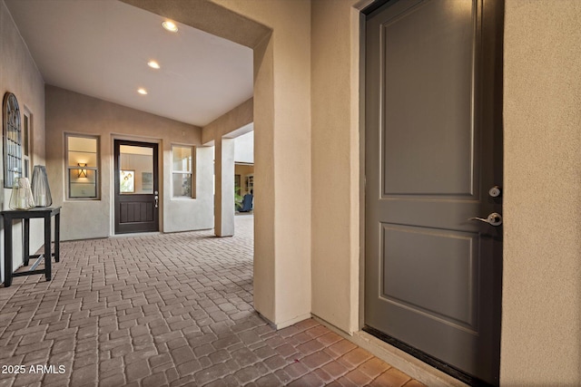 6535 W Gold Mountain Pass, Phoenix, AZ 85083 - property entrance featuring a patio and stucco siding