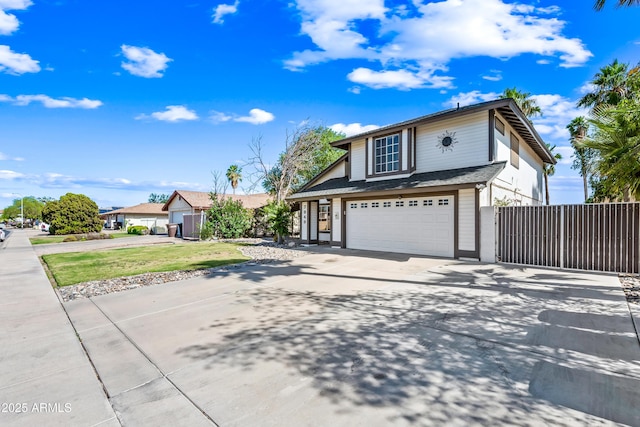 7949 W Pershing Ave, Peoria, AZ 85381 - traditional-style house with a garage, driveway, and fence