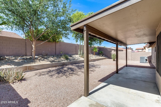 2730 E Desert Trumpet Rd, Phoenix, AZ 85048 - fenced backyard featuring a patio area and central AC
