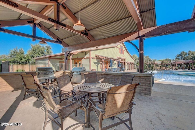 14233 W Georgia Dr, Surprise, AZ 85379 - view of patio / terrace featuring an outdoor pool