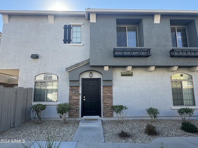 view of townhome / multi-family property