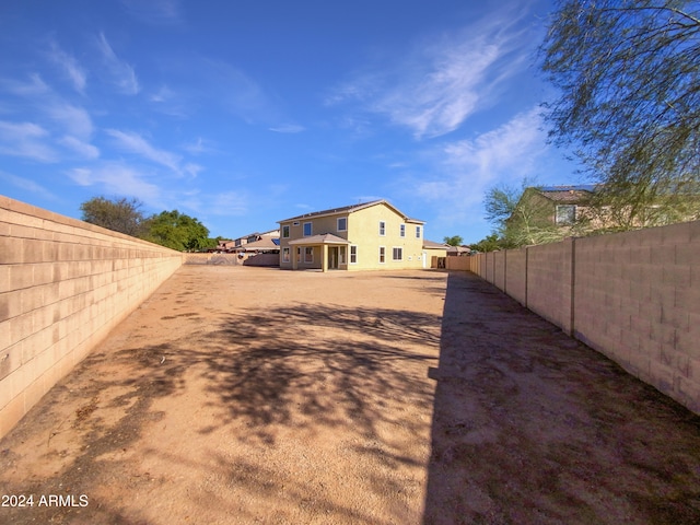 view of yard